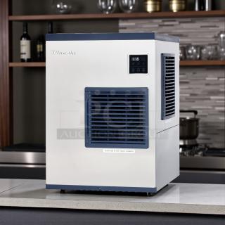 Excellent Condition - Blue Air Model BLMI-850A _BA126 850LB Ice Machine w/bin! - Fully Tested & Working! - Item #1207189