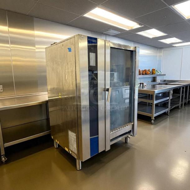 Electrolux Air‑o‑Steam Touchline AOS202GTP1 natural-gas combi oven with touch screen. Great condition, tested and working.