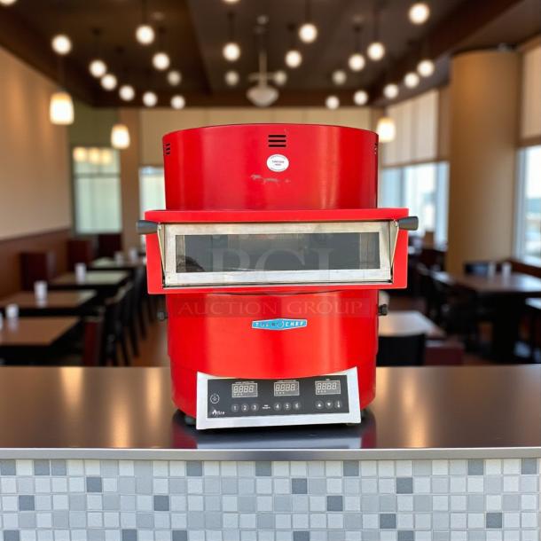 TurboChef FIRE ventless pizza oven, model FRE-9600-1, like new, fits 14" pizzas, with 6 preset timers, fully tested.