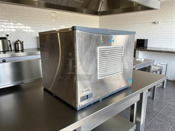 Scotsman C0530SA-1 Prodigy® Series 30" ice machine, excellent condition, air cooled, 525 lb capacity, visible Prodigy label.