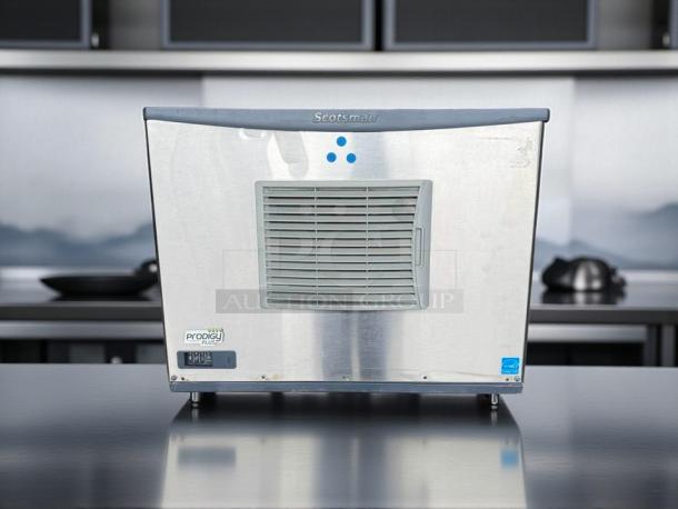 Scotsman C0530SA-1 Prodigy® Series 30" Air Cooled Ice Machine, excellent condition, 525 lb. capacity, stainless steel finish.