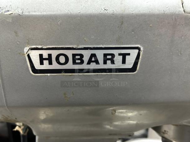 Hobart A200 20 QT dough mixer, 115V, single phase, tested and working, with visible Hobart brand label.