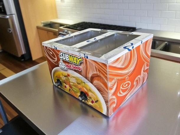 Duke CSW-2-T-AM Subway Electric Soup Warmer, 2-well, 120V/115V, 1100W, perfect condition, tested & working.