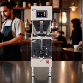 Curtis G4GEMS63A1000 Coffee Brewer, 1.5 Gallon, G4 Gemini™. Stainless steel, touchscreen, tested and working.