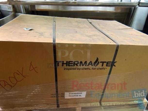 Brand New Thermatek TCHP24-4L Countertop Gas Hotplate, 24" wide, 4 open burners, unopened box, perfect condition.