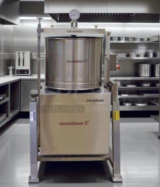 CocoaTown Cacao Grindeur ECGC-65A-AV, 2 HP, 220V, 3 Phase, excellent condition, stainless steel, fully tested, working.