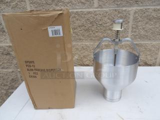 Brand New! 88 oz. Aluminum Pancake / Waffle Batter Dispenser - Item #1207382