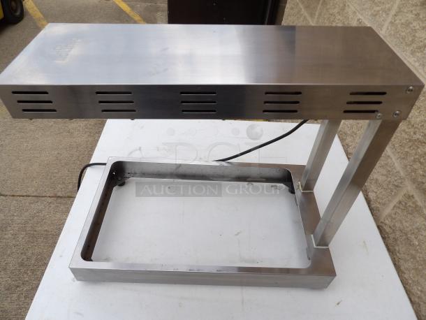Avantco Fry Warmer/Dump Station Model YC-001, 120V, stainless steel, powers on, used condition.