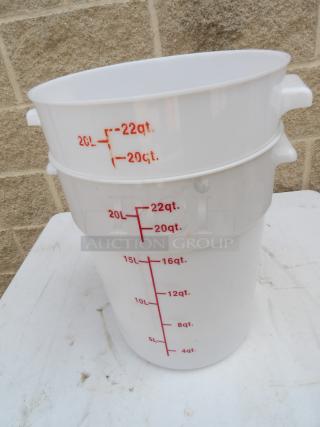 Prep Bucket - plastic - 22 quarts
5 times your bid - Item #1207398