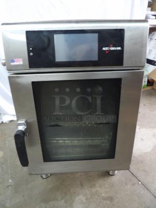 Very Clean! 2018 Alto Shaam CTX4-10EC Stainless Steel Commercial Electric Powered Combi Oven. 208 Volts, 1 Phase. Worked when removed! - Item #1207425