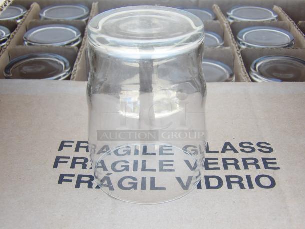 Libbey Glassware 8oz milk glass from auction. New condition in packaging, labeled "Fragile Glass."