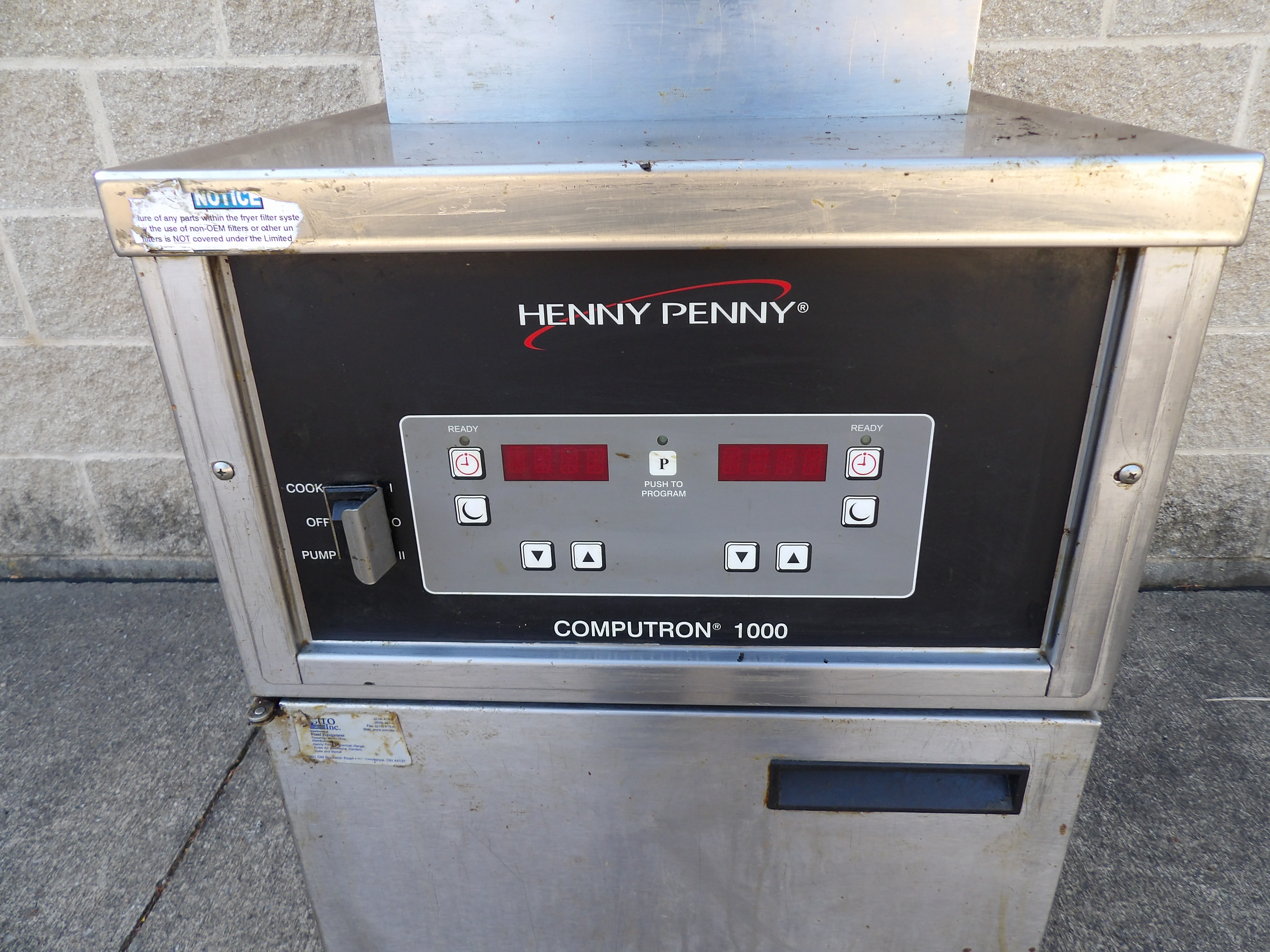 Digital fryer controls