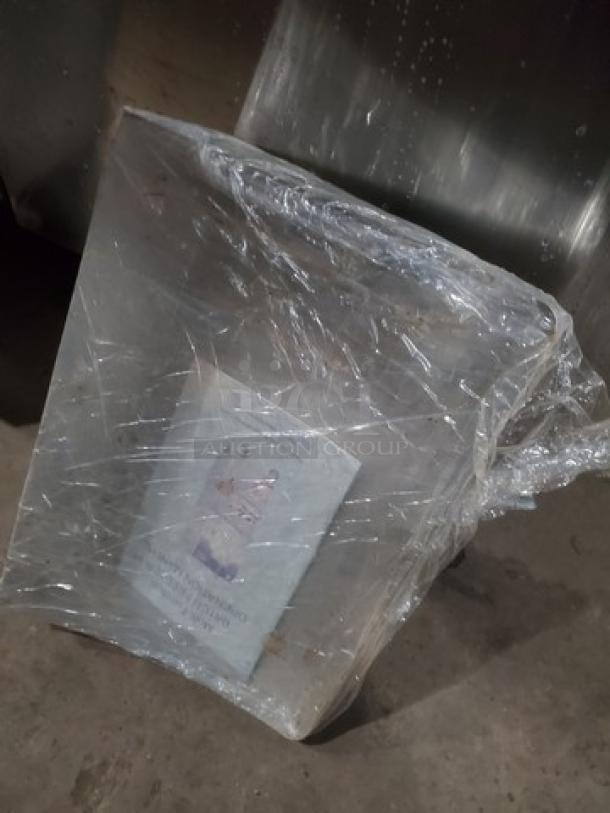 Kolice ICM 200P Ice Cream Machine, wrapped in plastic, showing brand label. Appears in good condition.