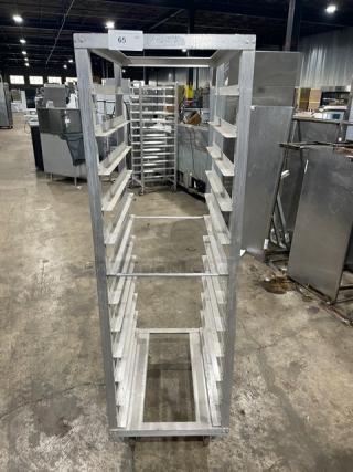 Commercial Aluminum Pan Holding/Transport Rack! On Casters! - Item #1208310