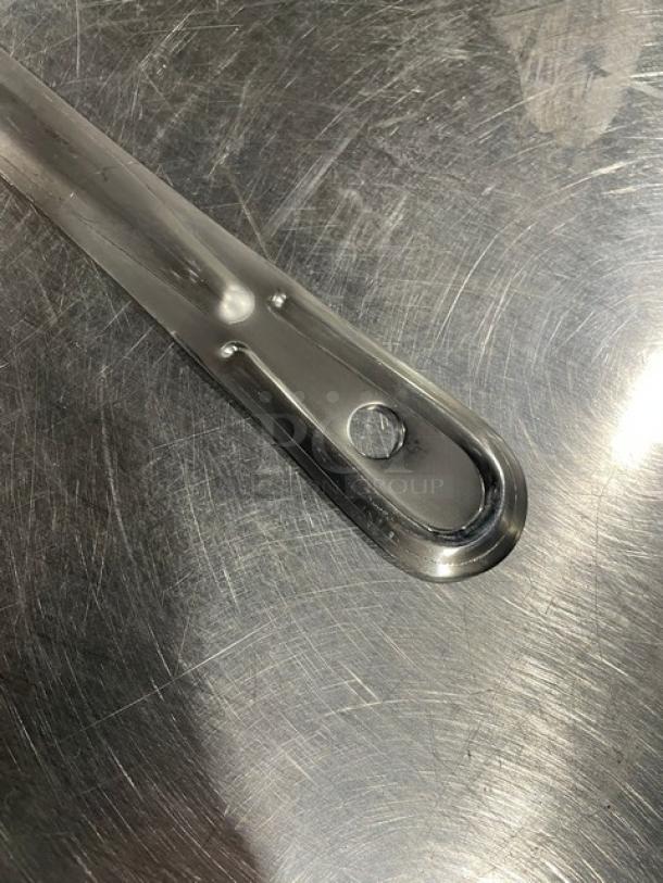 Brand new Update International 18" stainless steel perforated basting spoon, model BSPF18HD, commercial quality.