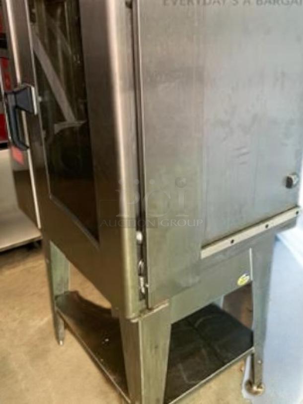 Cleveland Convotherm gas combi oven-steamer, stainless steel, excellent condition, tested, natural gas model by Manitowoc.