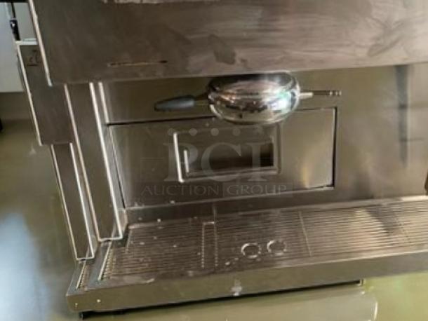 La Cimbali M2 espresso machine in excellent condition, 220V, stainless steel finish, fully tested and working.