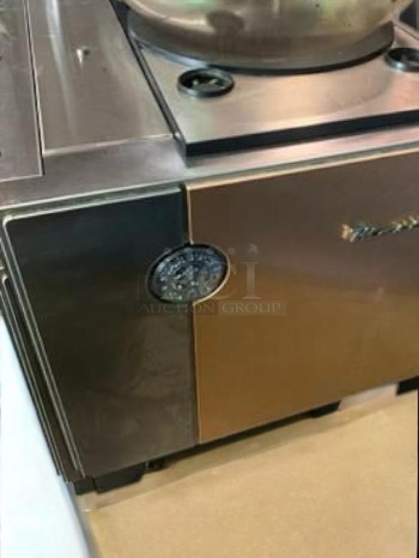 La Cimbali M2 espresso machine, excellent condition, 220V, stainless steel finish, fully tested and working.