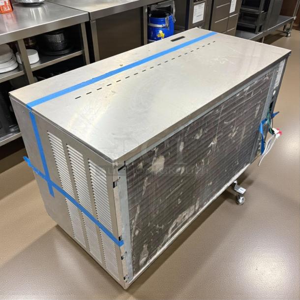 Ice-O-Matic CIM1446HA Cube Ice Maker, air-cooled, modular, tested, working condition, Elevation Series™, metal exterior.