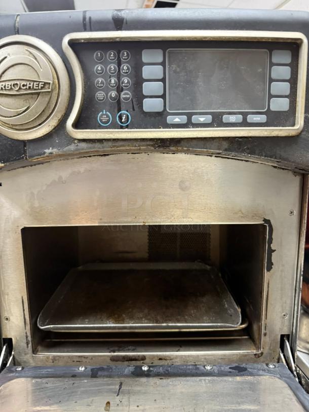TurboChef Sota High-Speed Cooking Oven in excellent condition, 208/240V, clean interior, visible control panel.