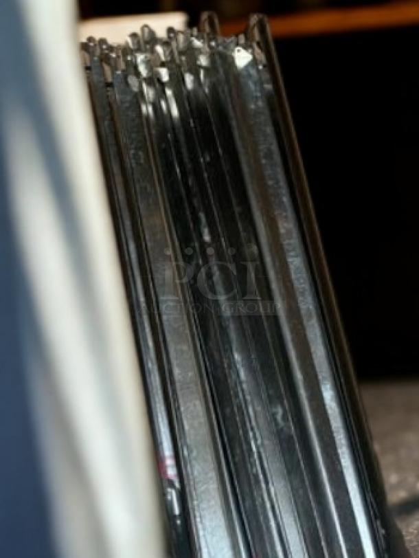 Hardt Inferno 4500 V-Type skewers, natural gas, in great condition, fully tested, uni-directional design for rotisserie oven.