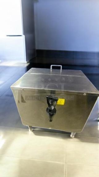 Great Condition – Intertek HBD HBD-230-30 Commercial Stainless Steel Hot Water Dispenser / Boiler with Johnson Controls A419 – 208/240V – Fully Tested & Working! - Item #1208280