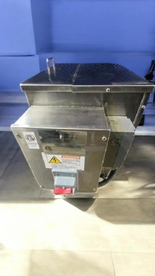 Industrial hot water dispenser, great condition, with Johnson Controls A419 digital temperature controller. Fully tested, 208/240V.