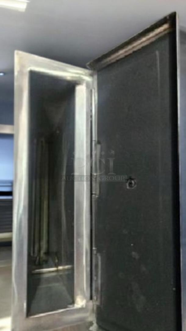 Industrial hot water dispenser with Johnson Controls A419, 208/240V, fully tested, great condition, open view.