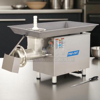 Great Condition - Hudson Procut KG-22-W Electric Meat Grinder, 115V - Fully Tested & Working! Needs the Front Attachment - Item #1208634