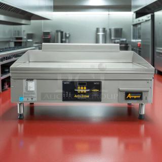 AccuTemp GGF1201A3650-T1 36" gas griddle in excellent condition. Features thermostatic control, Accu-Steam technology.