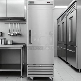 Excellent Condition – Economy Series EF1A-FS – Single Door Commercial Freezer – 115V – Fully Tested & Working! - Item #1208670