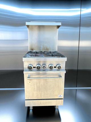 Amazing Find - Cooler Depot 4 Burner Commercial Oven Ranges TC-R24 - Tested and Working! - Item #1208681