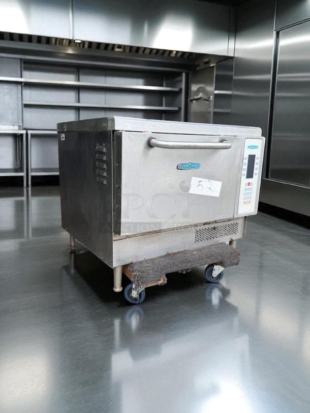 TurboChef Tornado NGC high-speed convection oven, excellent condition, 208V AC, single phase, fully tested, model label visible.