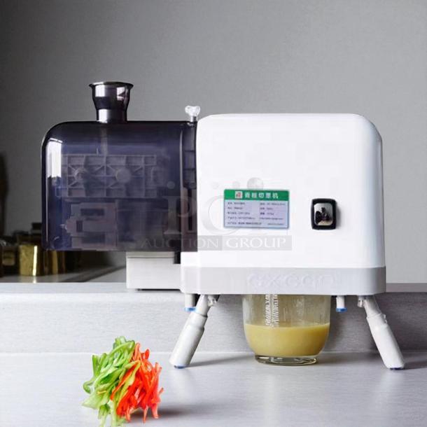 CXCGO XC-188A Electric Green Onions Cutter, white, tested and working, features include removable container and intuitive controls.