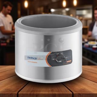 Nemco 6101A 11 Qt. Countertop Warmer, tested and working, 120V, 750W, stainless steel, adjustable temperature dial.
