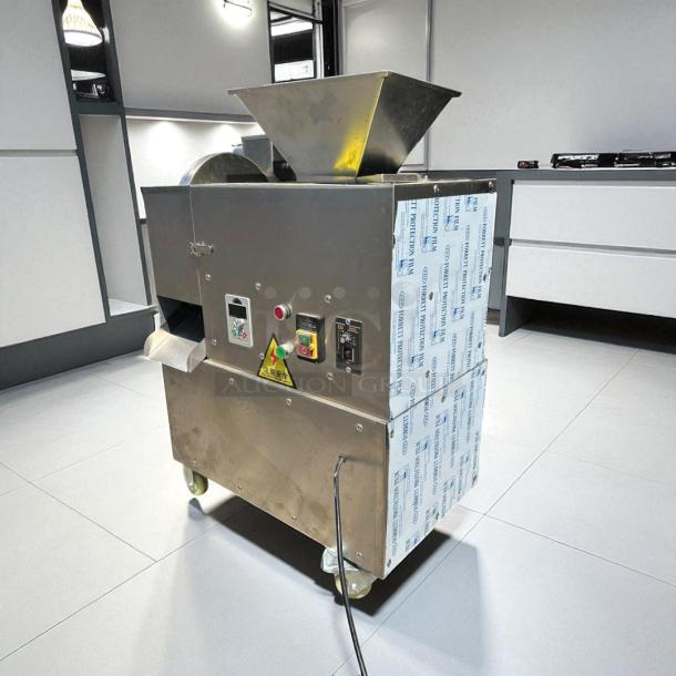 LGXEnzhuo 5G-500G quantitative dough divider, multifunctional, double speed, 110V, stainless steel, tested and working.