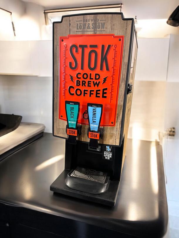 Creamiser Model 230 STōK Cold Brew Dispenser, dual flavor, excellent condition, fully tested, 110V, Scottsdale, AZ.