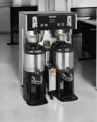 Excellent Condition – Bunn Dual Coffee Brewer with Airpots – 120/240V  –  Fully Tested & Operational! - Item #1208289