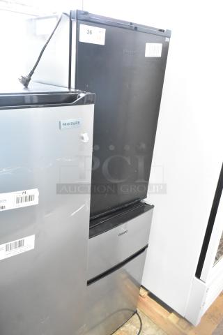 2 Items; 2020 Hisense RR33D6ABE Mini Cooler and Galanz GLR31TS1E02 Mini Cooler w/ Freezer. 115 Volts, 1 Phase. 2 Times Your Bid! - Item #1208433