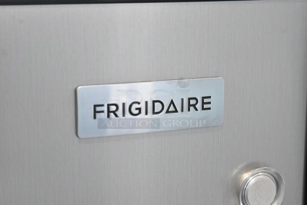Frigidaire EFRF698-6COM metal single door freezer with Frigidaire logo. 115 Volts, 1 Phase, excellent condition.