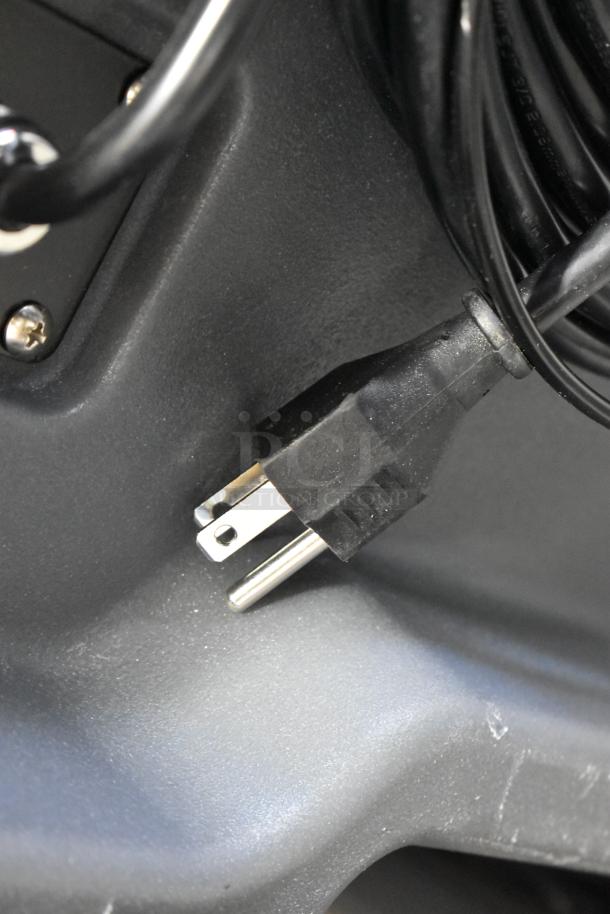 2024 Boltic 22BPCD130P Dehumidifier plug detail, 115V, 1 Phase, in excellent condition.
