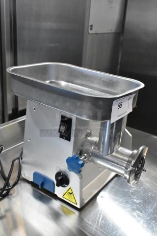Edlund EDVG-12A Metal Commercial Countertop Meat Grinder. 120 Volts, 1 Phase. - Item #1208462