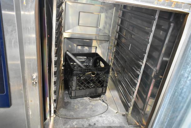 2021 Rational iCombi Pro Combi Oven, Model LM100EE.AXXXX, stainless steel, 440/480V, 3-phase, interior view.