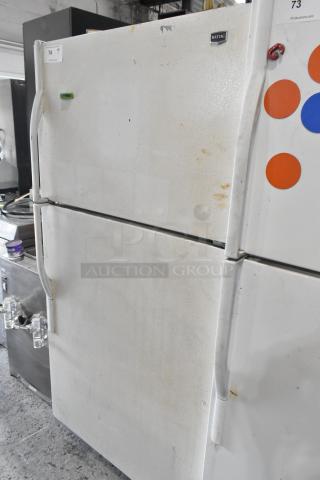 Maytag M1TXEGMYW00 Metal Reach In Cooler w/ Freezer. 115 Volts, 1 Phase. - Item #1208481