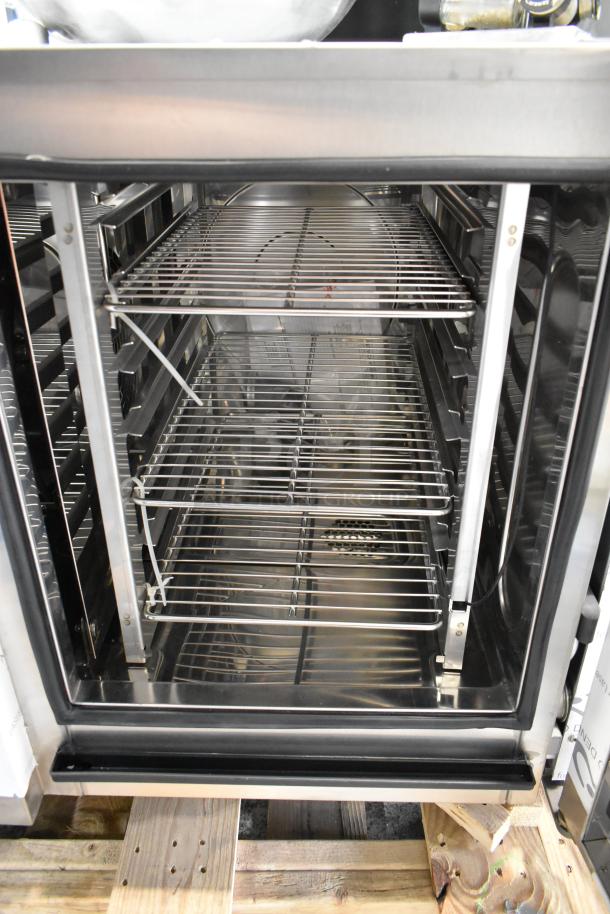 BRAND NEW Convotherm OES-6.10 stainless steel combi convection oven, 208/240V, 3-phase, with visible racks.