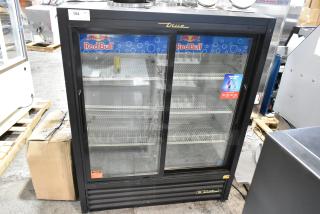 2019 True GDM-41SL-60-LD Metal Commercial 2 Door Reach In Cooler Merchandiser w/ Poly Coated Racks. 115 Volts, 1 Phase. - Item #1208550