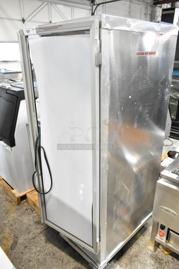 BRAND NEW Mainstreet 541CHP1836I insulated heated holding/proofing cabinet, clear door, commercial casters, 120V, 1 phase.