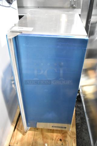 BRAND NEW SCRATCH AND DENT! 2025 Hoshizaki C-80BAK Stainless Steel Undercounter Cubelet Ice Machine with 27 lb. Bin - 92 lb. 115 Volts, 1 Phase. - Item #1208554