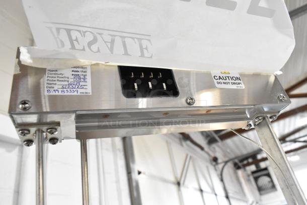 BRAND NEW SCRATCH AND DENT HP2EA001C Perfect Fry 83339 Heater Assembly, 7.2 KW, 240V, 1PH, with inspection tags and caution label.