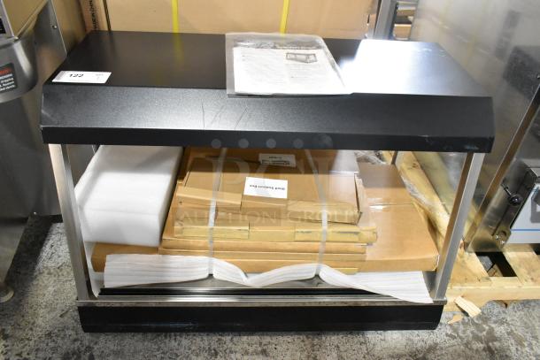 BRAND NEW 2025 Vollrath FMA7036 Hot Food Merchandiser, 36", 120V, 1 Phase. Scratch and dent condition, boxed components.